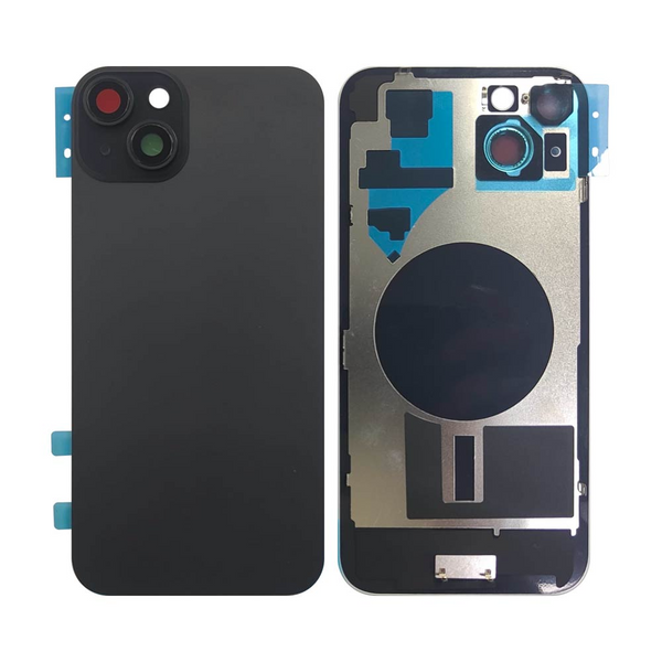 Vitre arrière iPhone 15 Plus (sans pièces) – Noir – Compatible