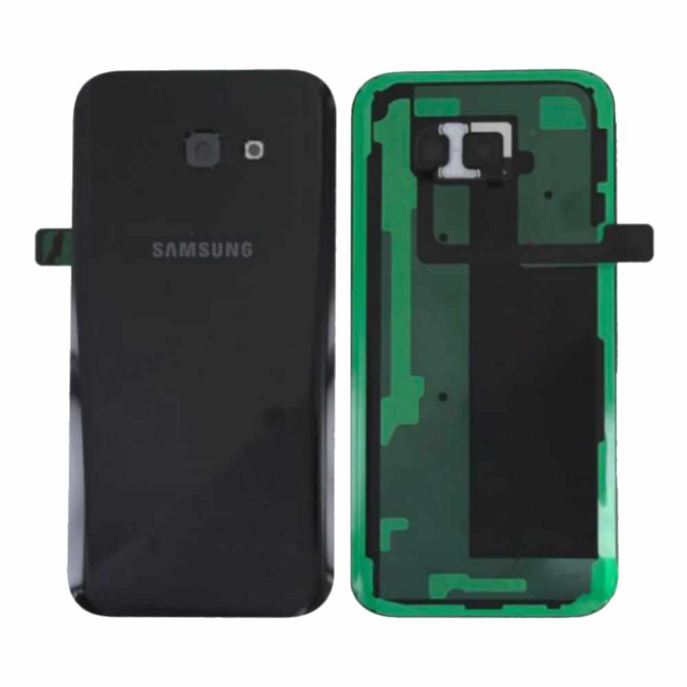 Vitre arrière Galaxy A5 2017 – Noir – Compatible Premium