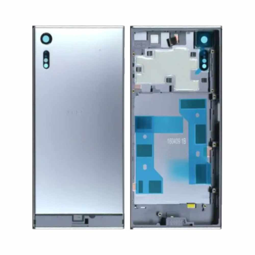 Vitre arrière Sony Xperia XZ – Argent – Compatible Premium