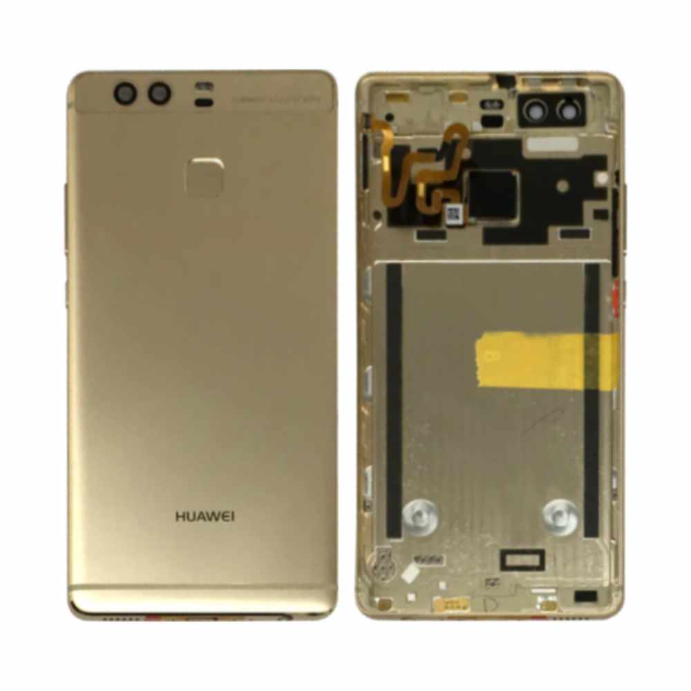 Vitre arrière Huawei P9 – Or – Compatible Premium