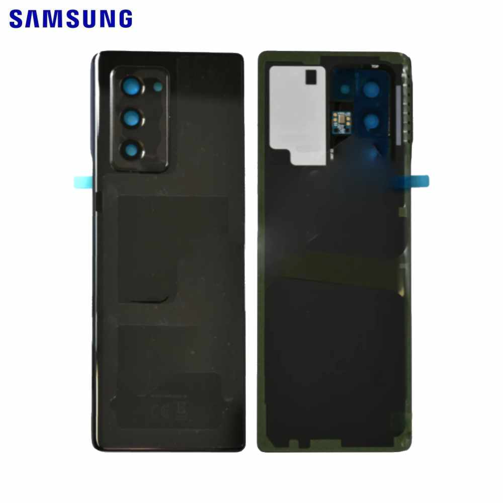 Vitre arrière Galaxy Z Fold 2 – Noir mystique – Original Samsung (Service Pack)