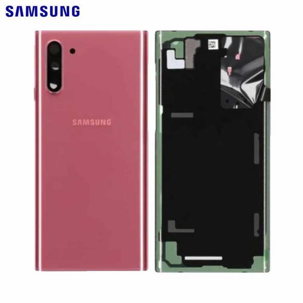 Vitre arrière Galaxy Note 10 – Rose aura – Original Samsung (Service Pack)