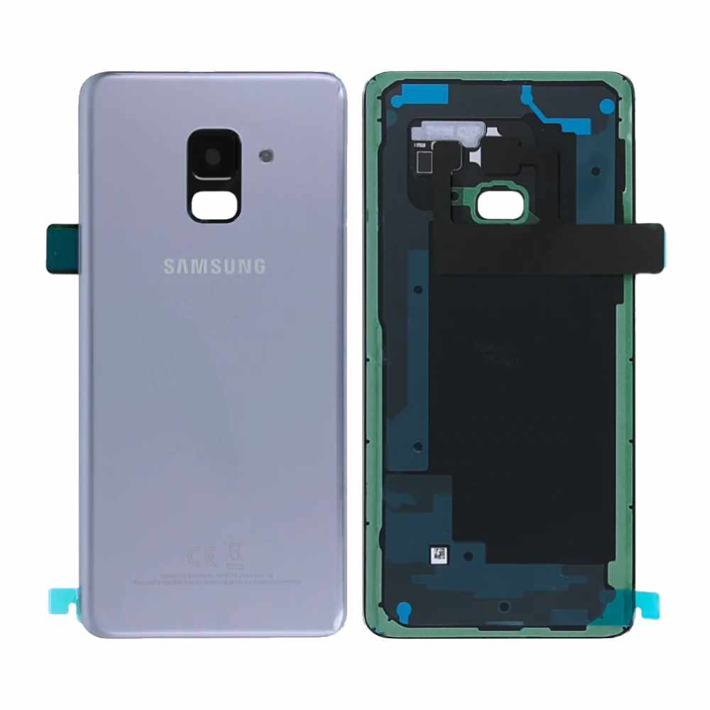 Vitre arrière Galaxy A8 2018 – Orchidée – Compatible Premium