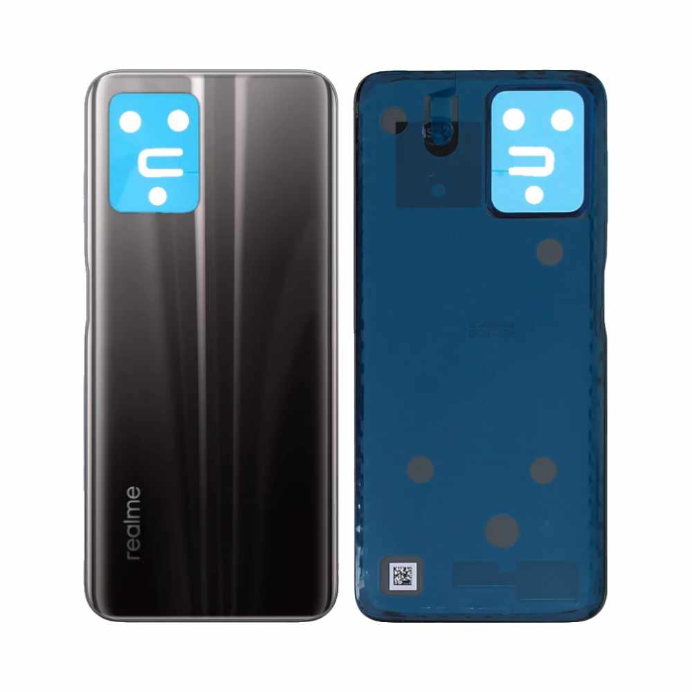 Vitre arrière Realme 8i – Noir spatial – Compatible Premium