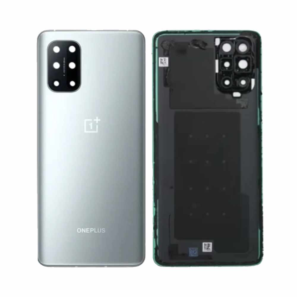 Vitre arrière OnePlus 8T – Argent lunaire – Compatible Premium