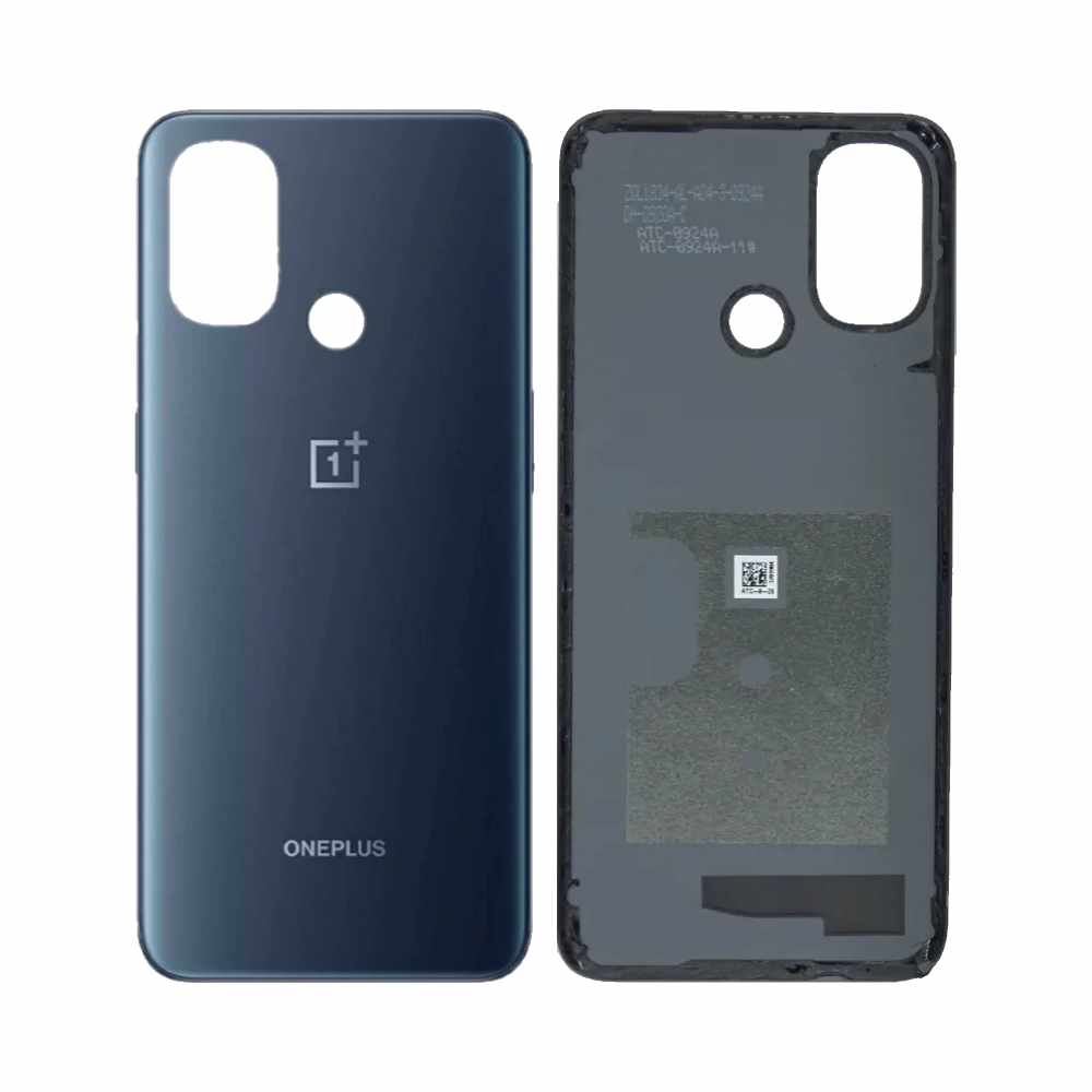 Vitre arrière OnePlus Nord – Noir givré – Compatible Premium