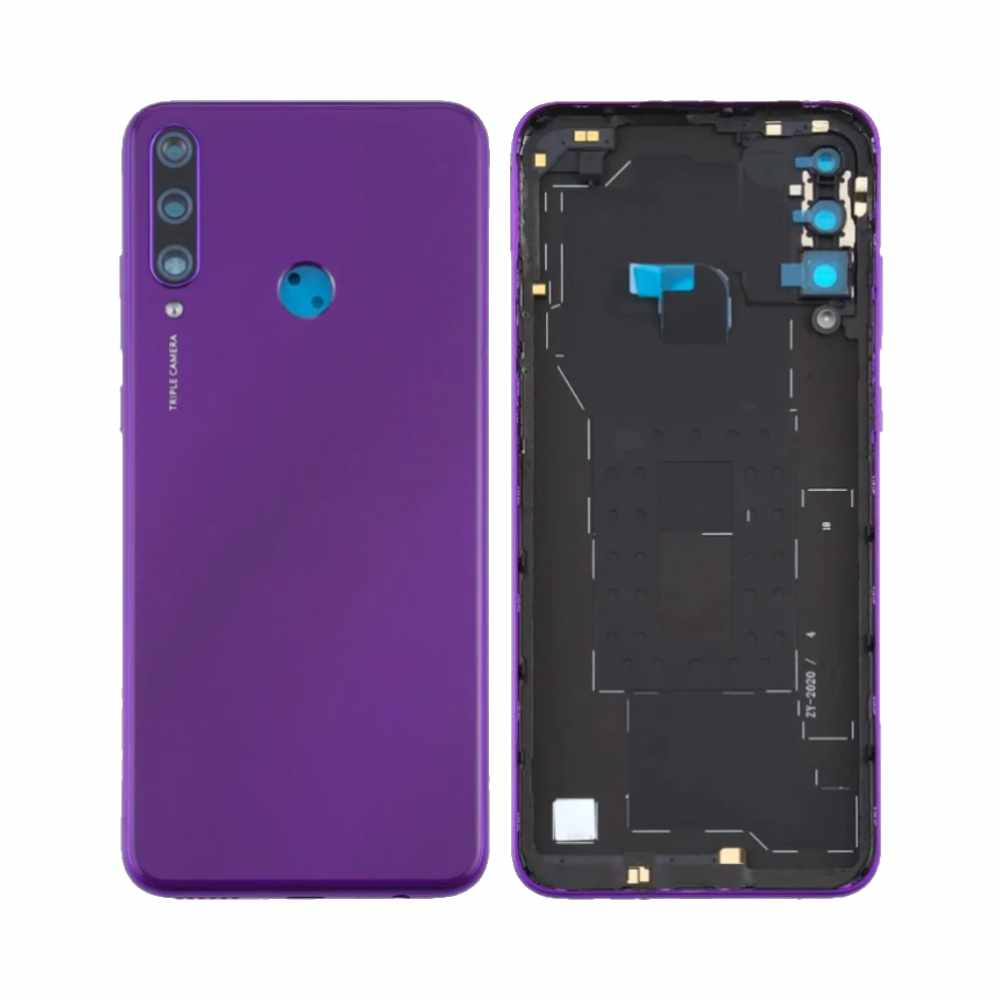 Vitre arrière Huawei Y6p – Violet – Compatible Premium