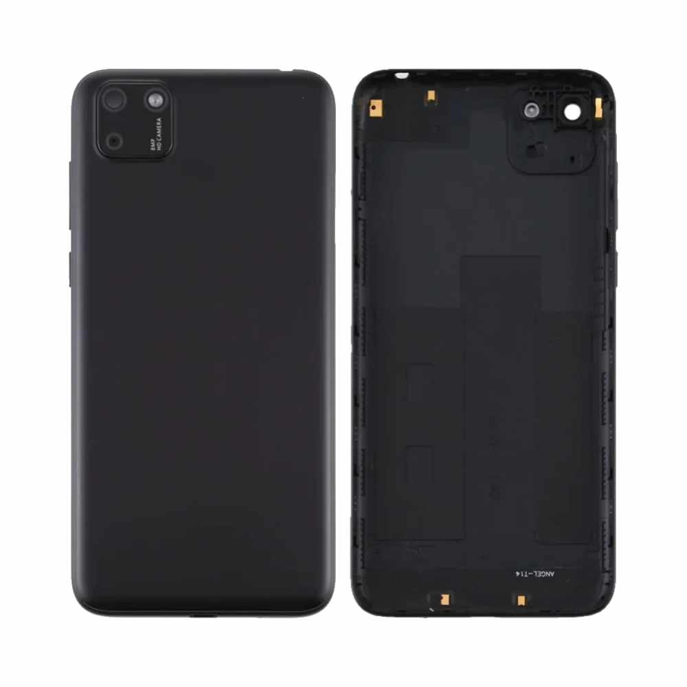 Vitre arrière Huawei Y5p – Noir – Compatible Premium