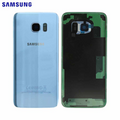 Vitre arrière Galaxy S7 Edge – Bleu – Original Samsung (Service Pack)
