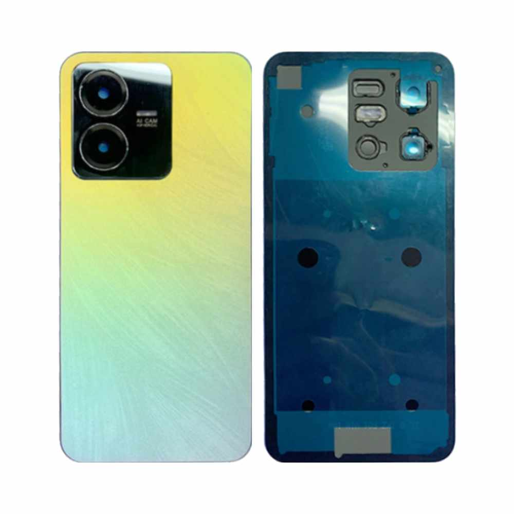 Vitre arrière Vivo Y22s – Bleu d'été – Compatible Premium