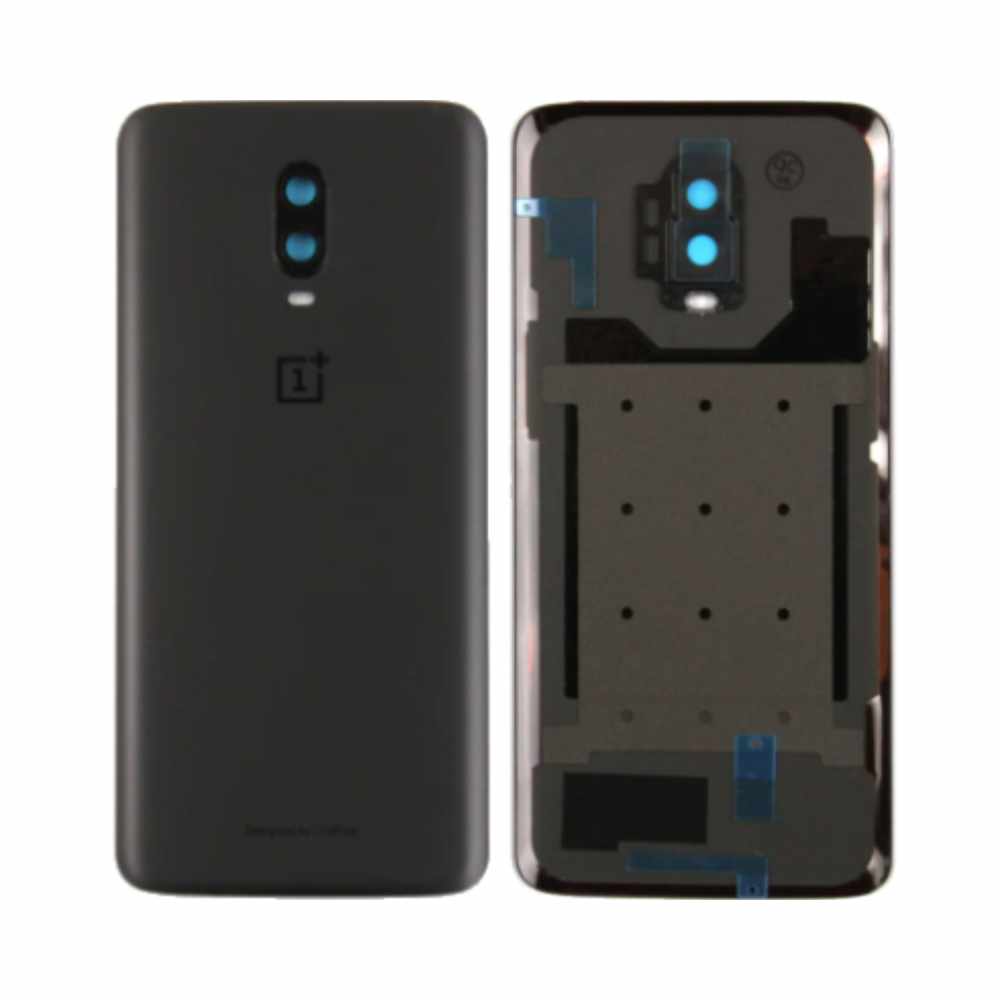 Vitre arrière OnePlus 6T – Noir – Compatible Premium