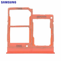 Tiroir SIM Galaxy A20e – Corail – Original Samsung (Service Pack)