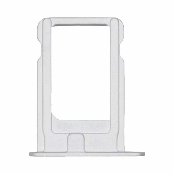 Tiroir SIM iPhone 5S – Blanc – Compatible Premium