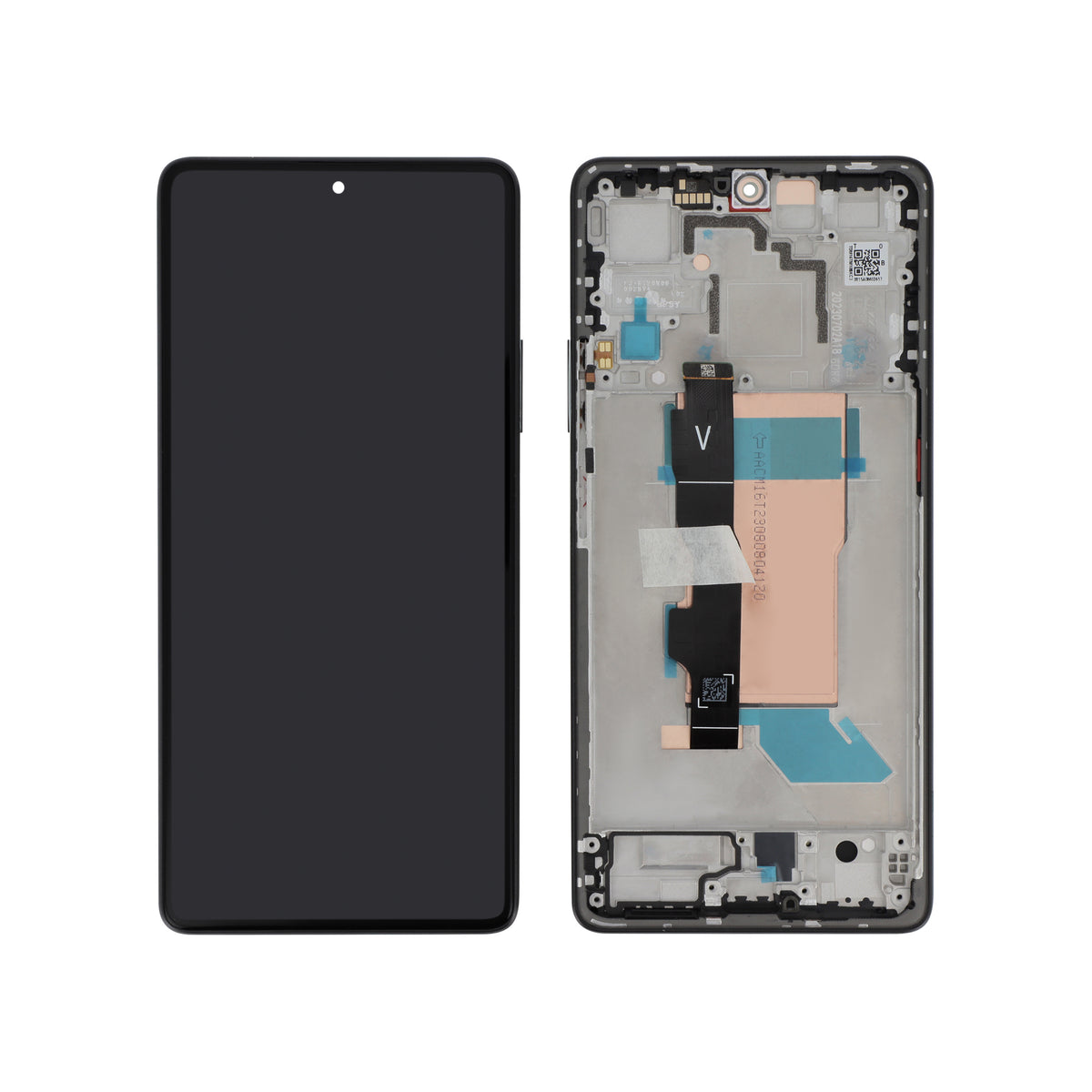 Écran complet Poco F5 – Noir – Original Xiaomi (Service Pack)