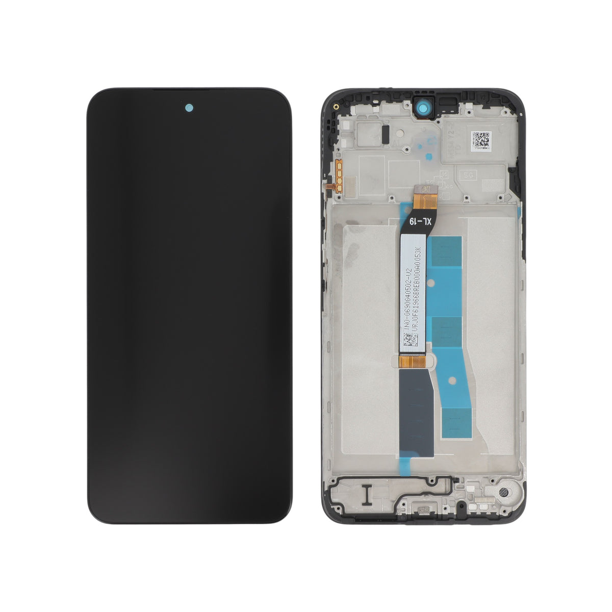 Écran complet Redmi 15 4G / Poco M7 4G – Noir – Original Xiaomi (Service Pack)