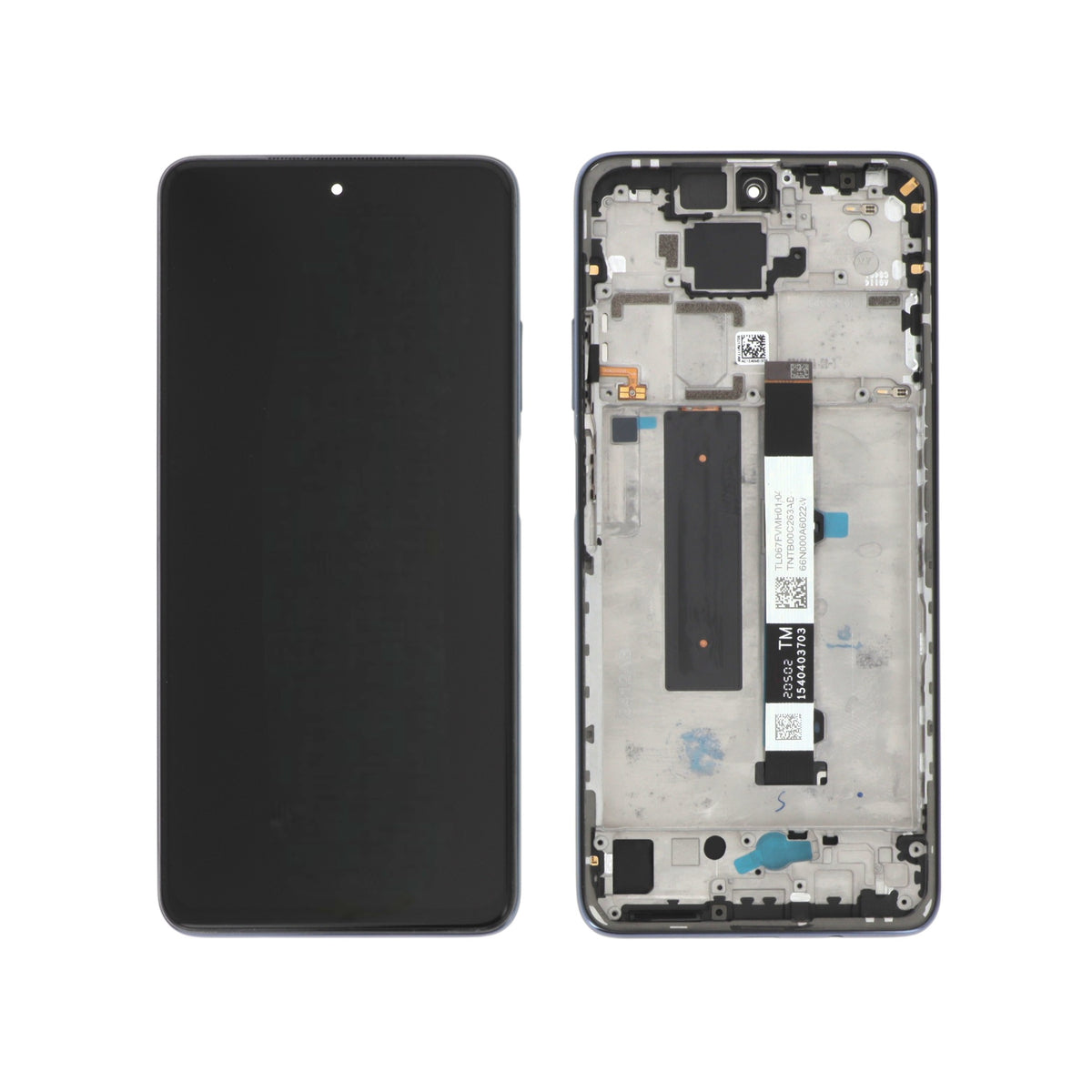Écran complet Mi 10T Lite 5G – Gris – Original Xiaomi (Service Pack)