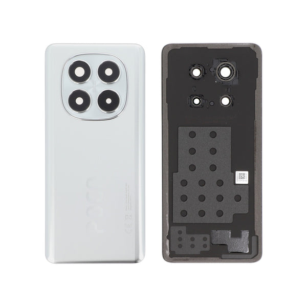 Vitre arrière Poco X7 – Argent – Original Xiaomi (Service Pack)