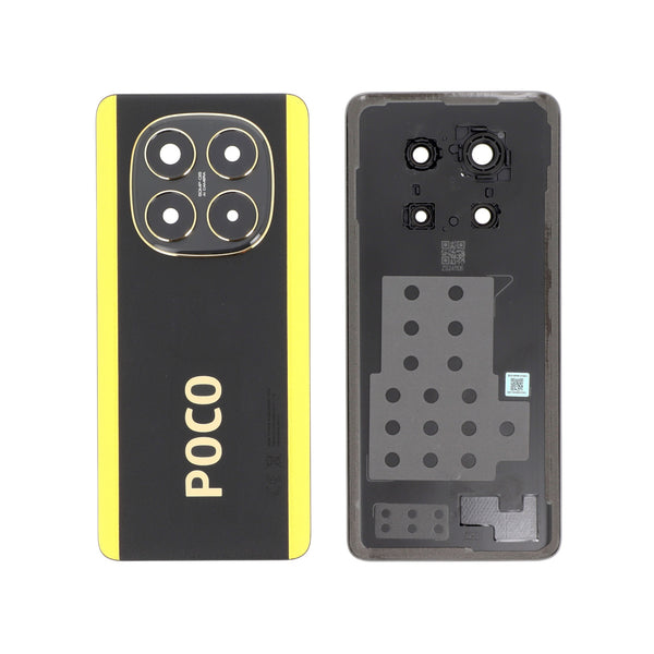Vitre arrière Poco X7 – Noir – Original Xiaomi (Service Pack)