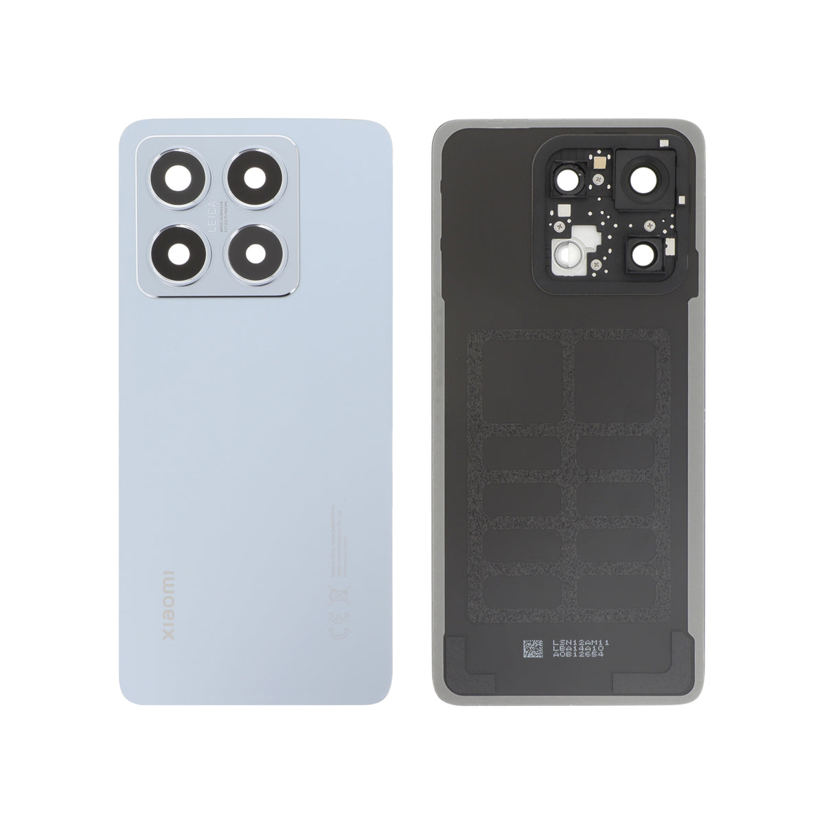 Vitre arrière Xiaomi 14T – Bleu Titane – Original Xiaomi (Service Pack)