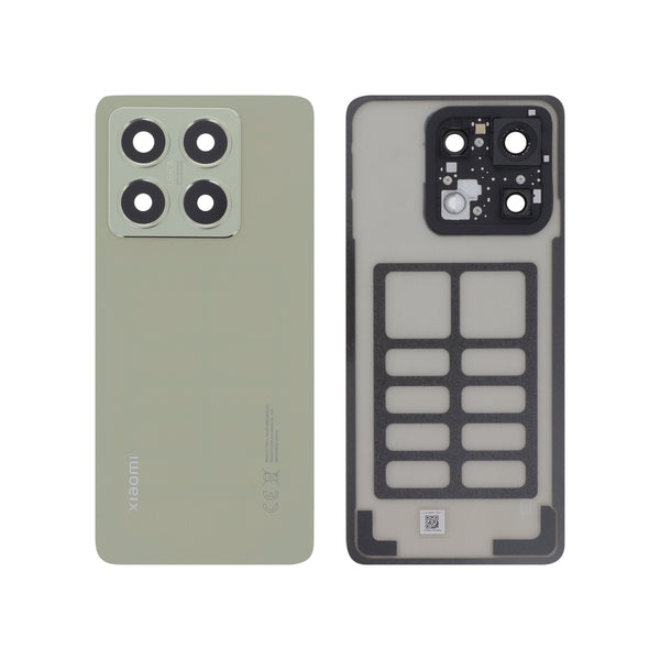 Vitre arrière citron Xiaomi 14T – Vert – Original Xiaomi (Service Pack)