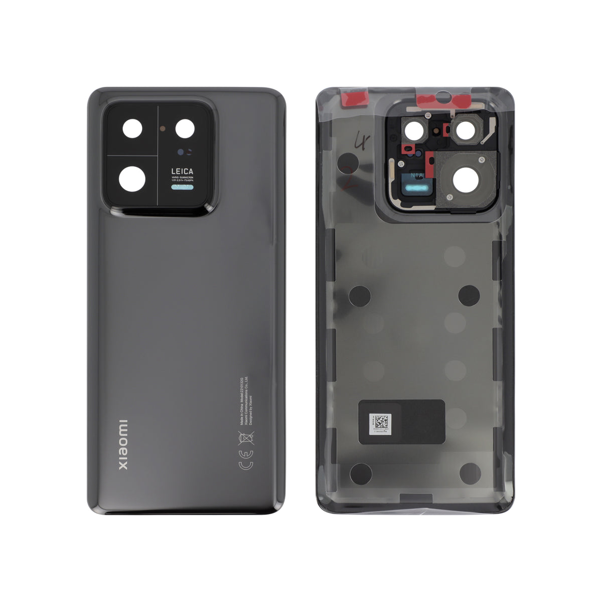 Vitre arrière Xiaomi 13 Pro – Noir – Original Xiaomi (Service Pack)