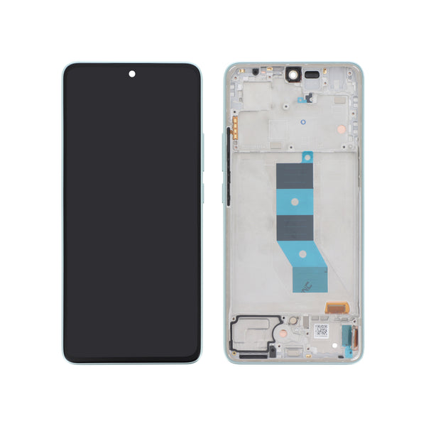 Écran complet cyan Redmi Note 14 5G – Original Xiaomi (Service Pack)