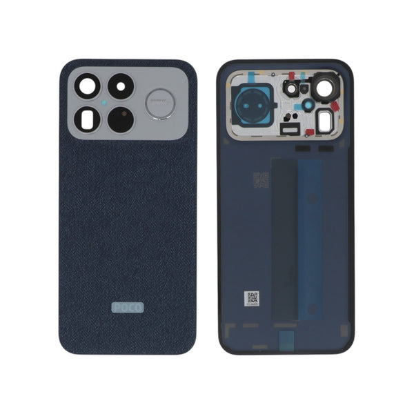 Vitre arrière Poco F8 Ultra – Bleu – Original Xiaomi (Service Pack)
