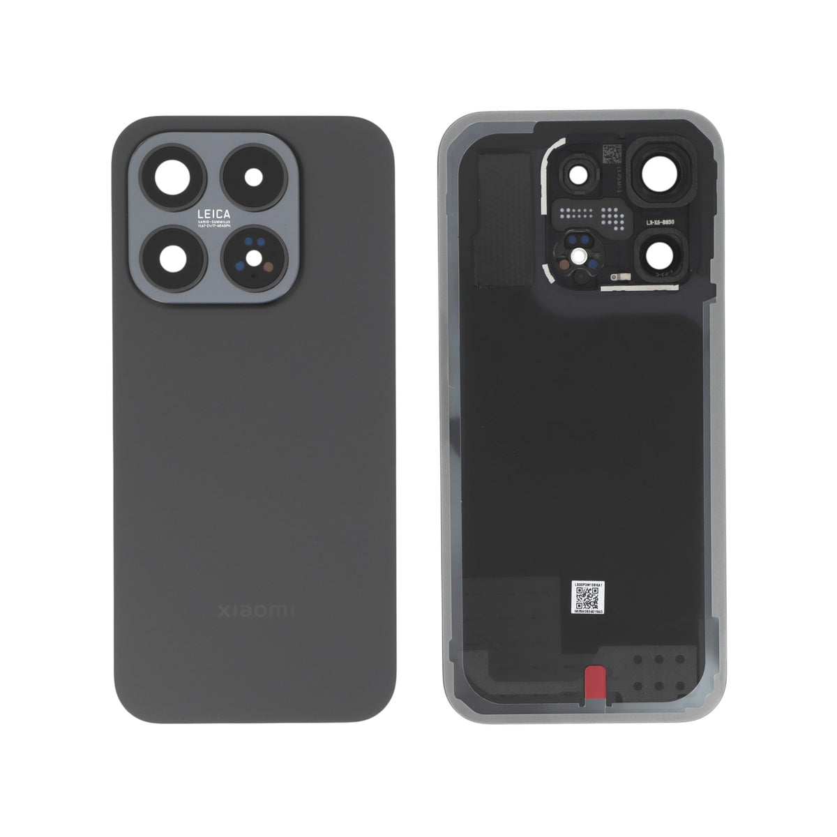 Vitre arrière Xiaomi 17 – Noir – Original Xiaomi (Service Pack)