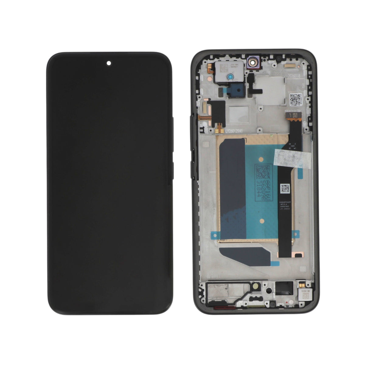Écran complet Redmi Note 15 Pro+ 5G – Noir – Original Xiaomi (Service Pack)
