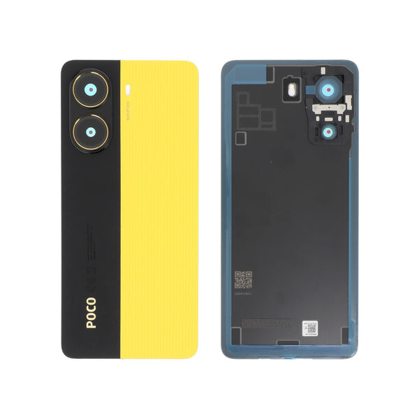 Vitre arrière Poco X7 Pro – Jaune – Original Xiaomi (Service Pack)