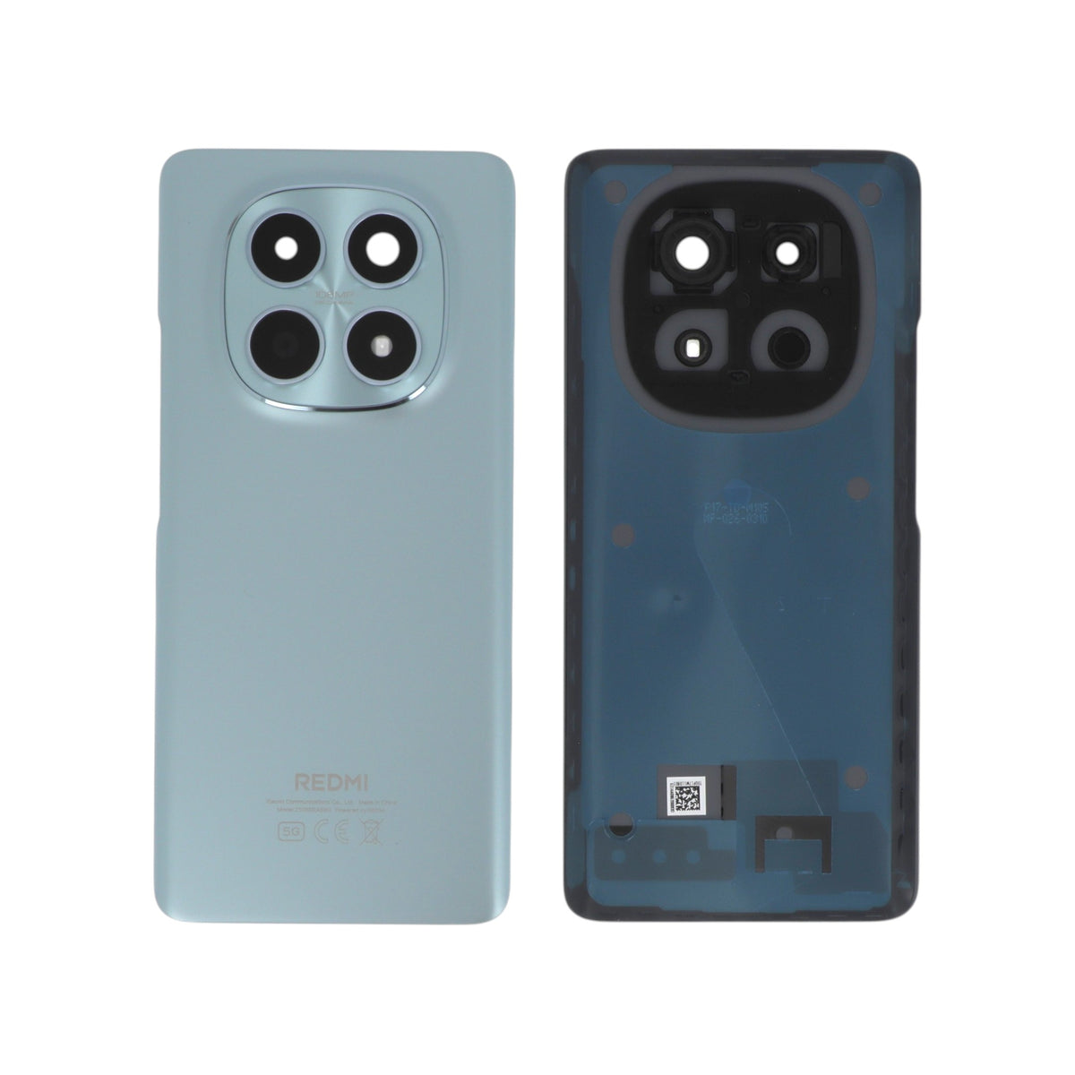 Vitre arrière Redmi Note 15 5G – Bleu – Original Xiaomi (Service Pack)