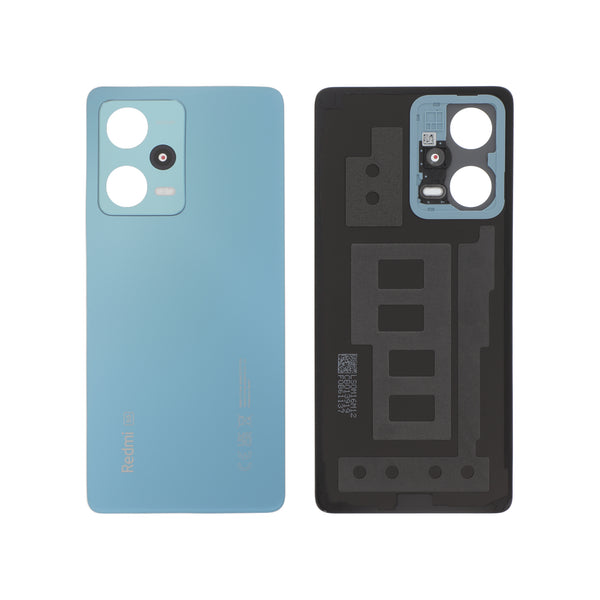 Vitre arrière Redmi Note 12 Pro 5G – Bleu Ciel – Original Xiaomi (Service Pack)