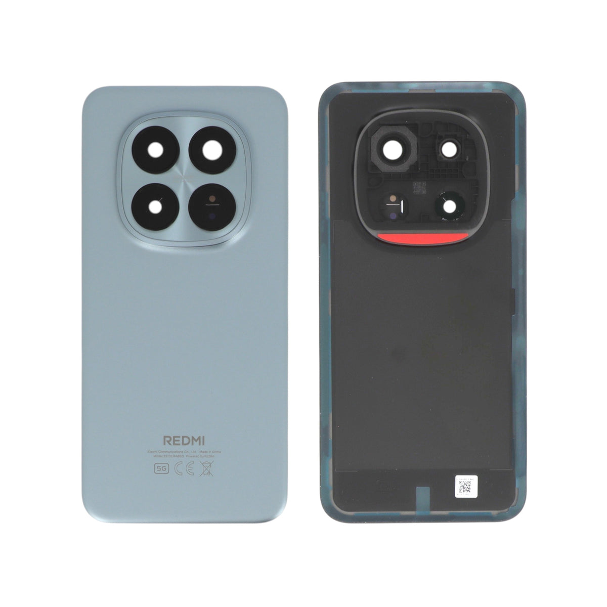 Vitre arrière Redmi Note 15 Pro+ 5G – Bleu – Original Xiaomi (Service Pack)