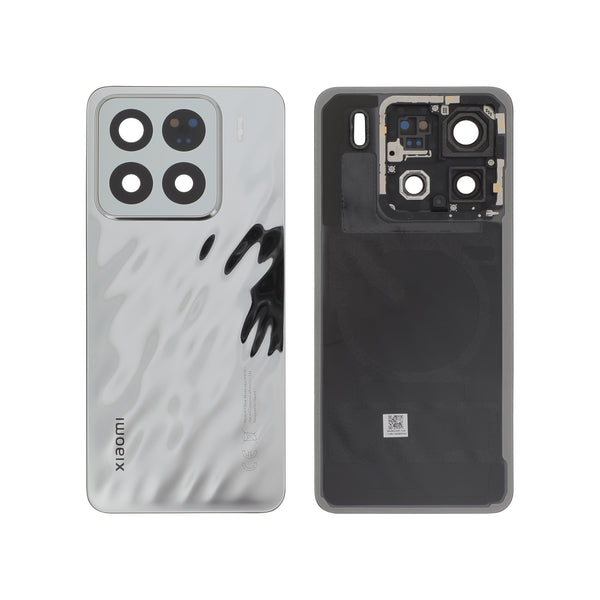 Vitre arrière Xiaomi 15 5G – Argent – Original Xiaomi (Service Pack)
