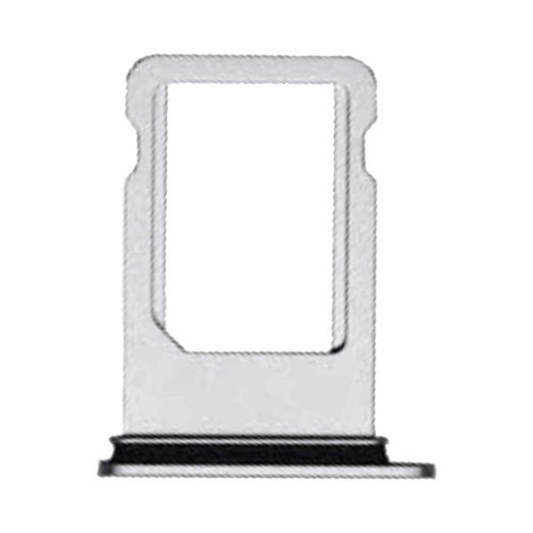 Tiroir SIM iPhone 8 / iPhone SE 2020 (2nd Gen) / iPhone SE 2022 (3e Gen) – Blanc – Compatible Premium