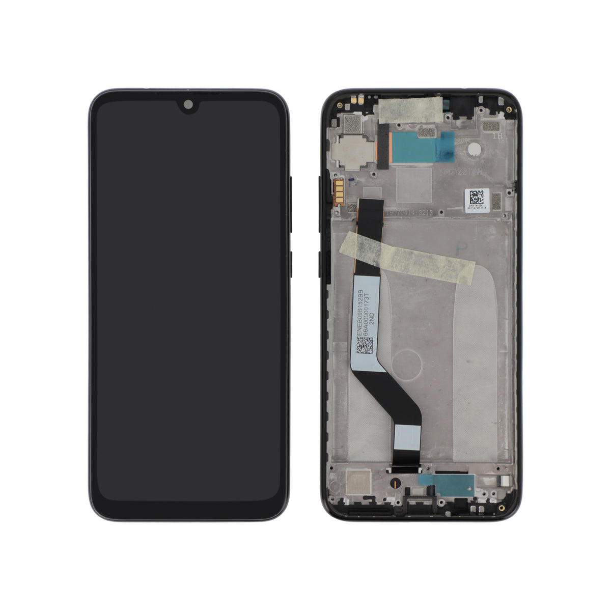 Écran complet Redmi Note 7 – Noir – Original Xiaomi (Service Pack)