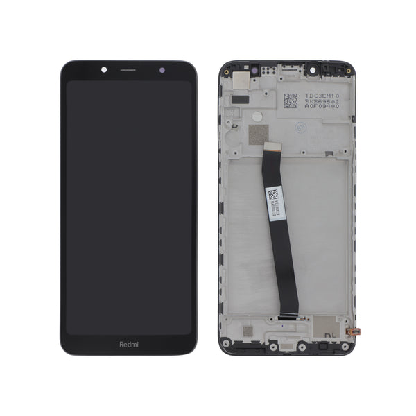 Écran complet Redmi 7A – Noir – Original Xiaomi (Service Pack)