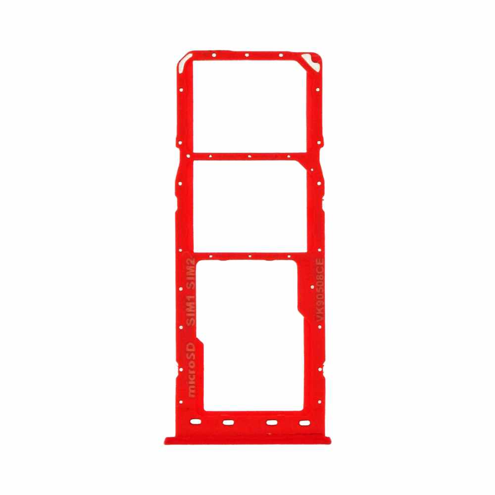 Tiroir SIM Galaxy A10 – Rouge – Compatible Premium