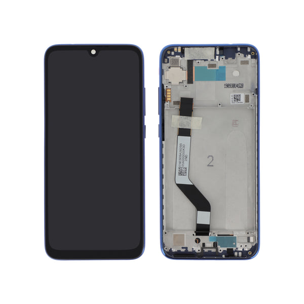Écran complet Redmi Note 7 – Bleu – Original Xiaomi (Service Pack)