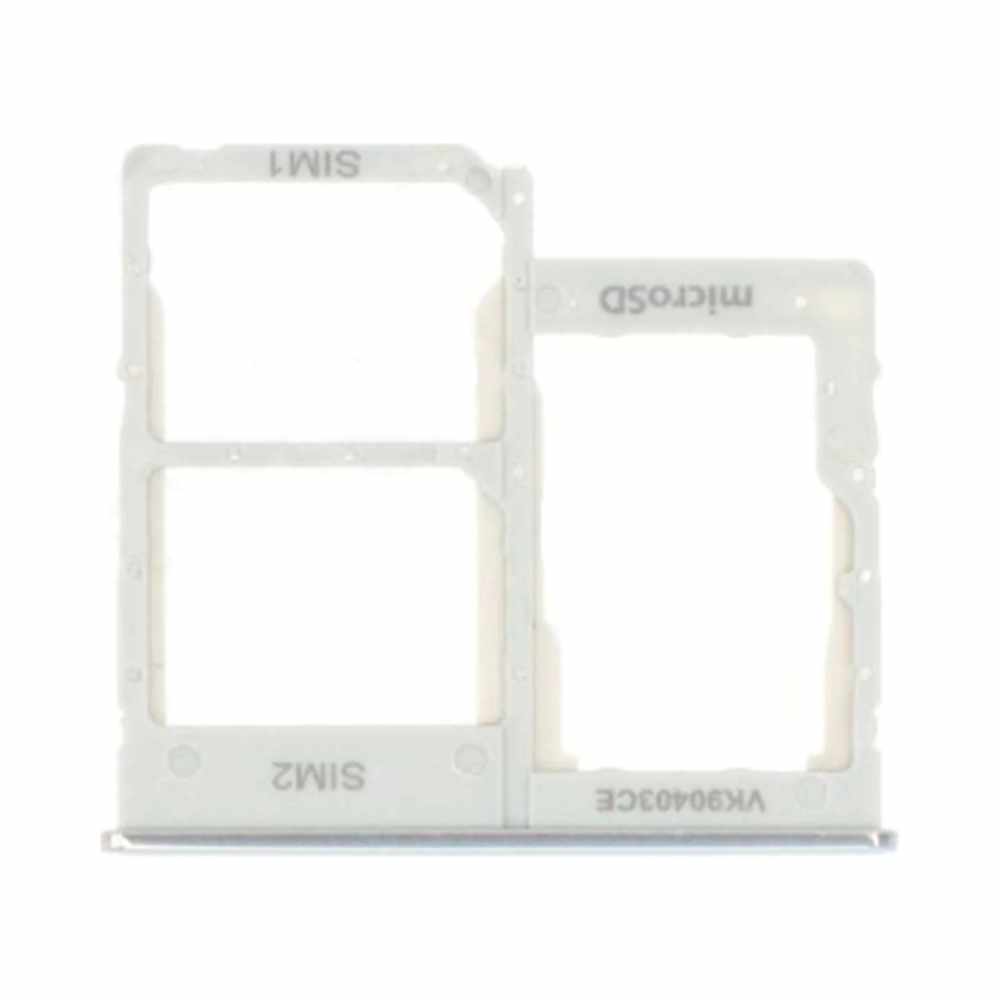 Tiroir SIM Galaxy A40 – Blanc – Compatible Premium