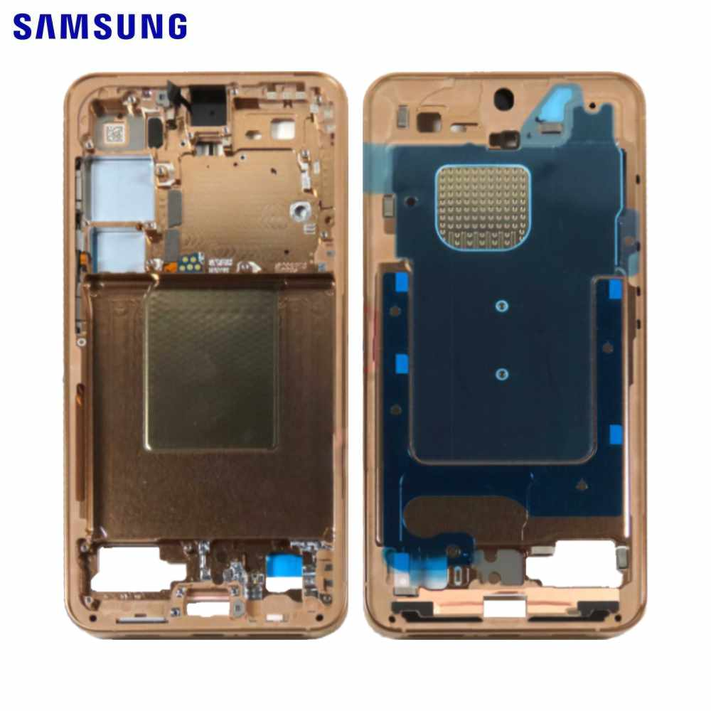 Châssis équipé Galaxy S24 5G – Orange – Original Samsung (Service Pack)