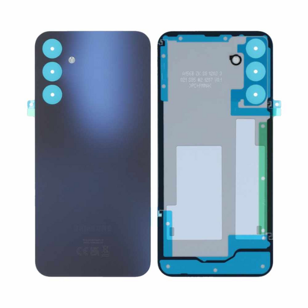 Vitre arrière Galaxy A15 5G – Bleu nuit – Compatible Premium