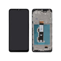 Écran complet Moto E22 – Noir – Compatible LCD – avec châssis