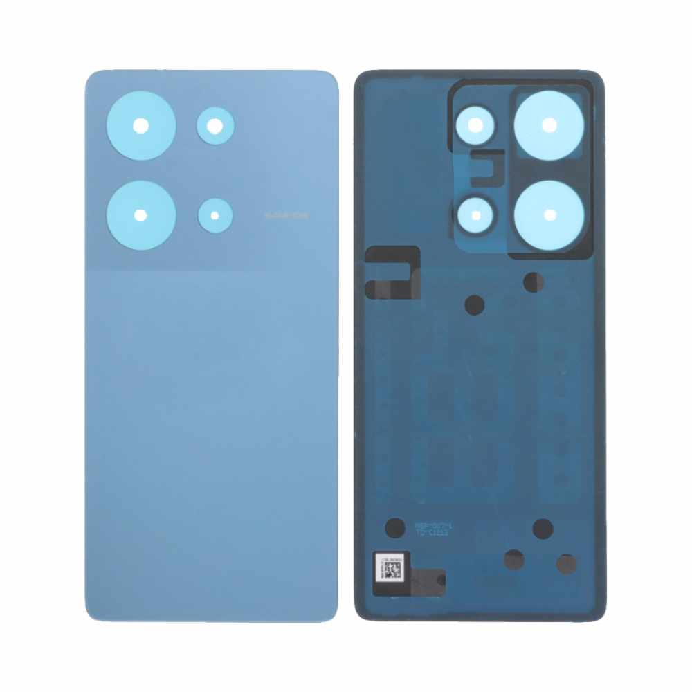 Vitre arrière Xiaomi Poco M6 Pro 4G – Bleu – Compatible Premium