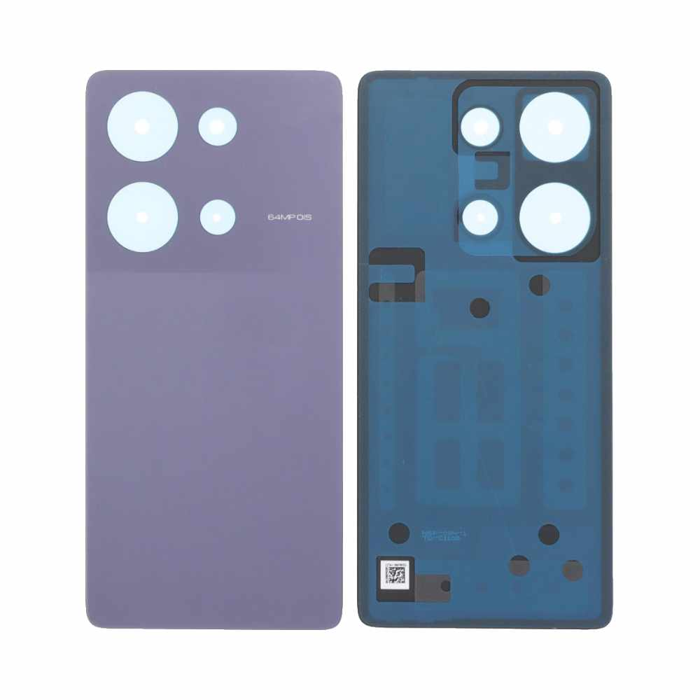 Vitre arrière Xiaomi Poco M6 Pro 4G – Violet – Compatible Premium