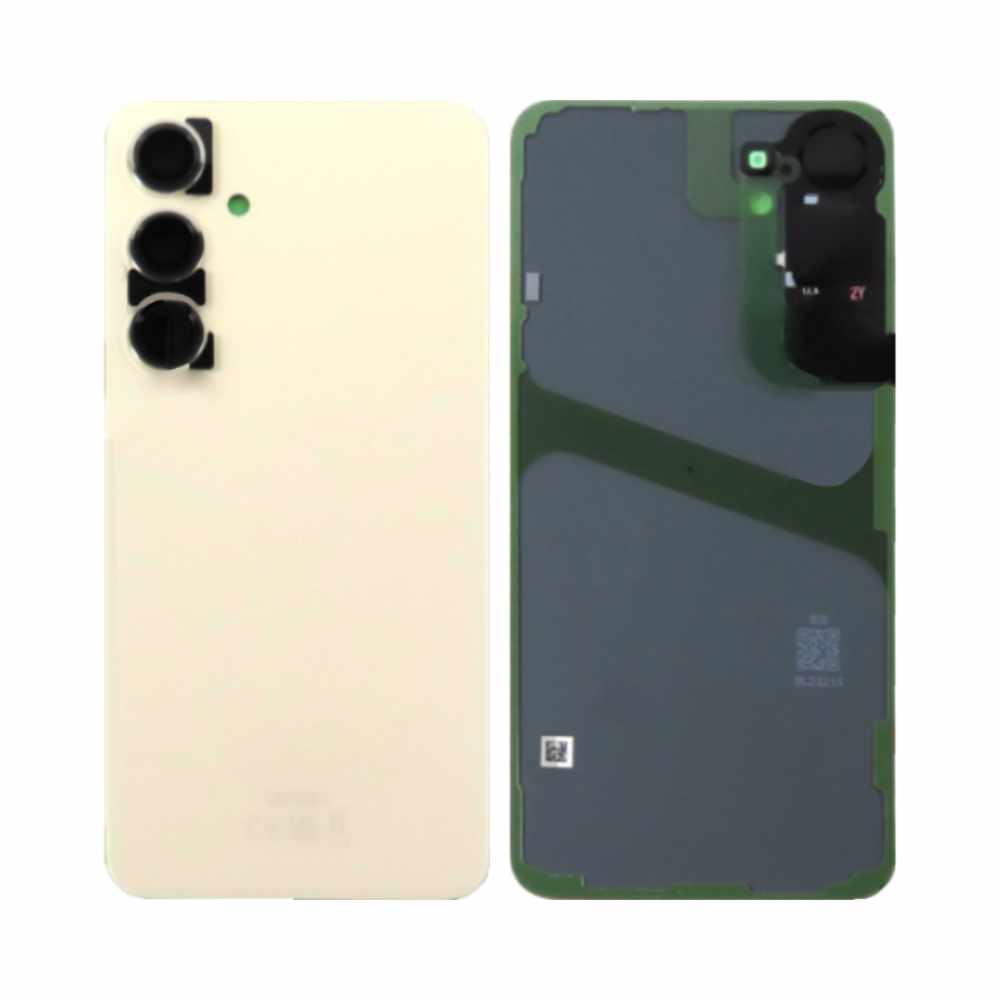 Vitre arrière Galaxy S24 Plus 5G – Crème – Compatible Premium