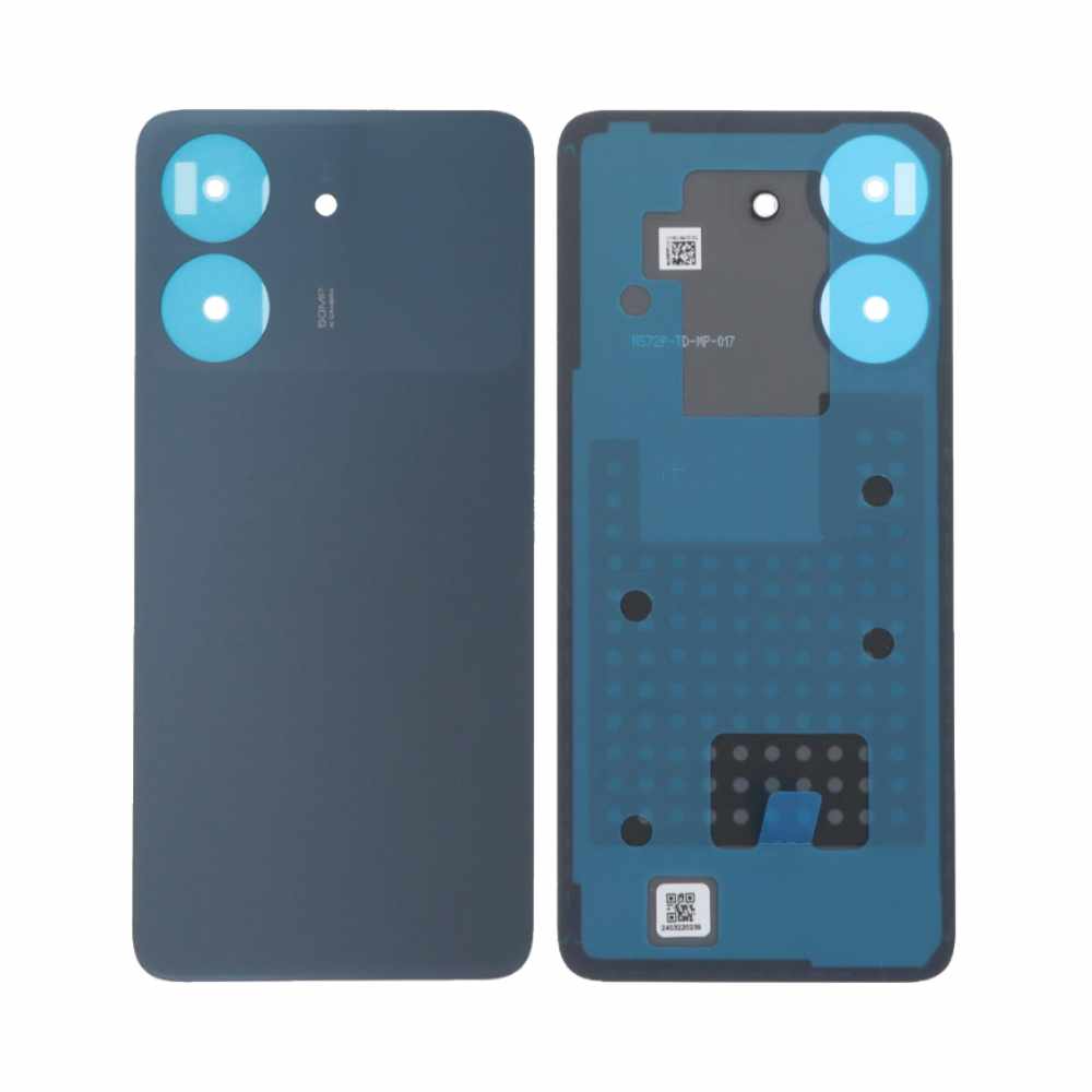 Vitre arrière Xiaomi Poco C65 – Bleu – Compatible Premium