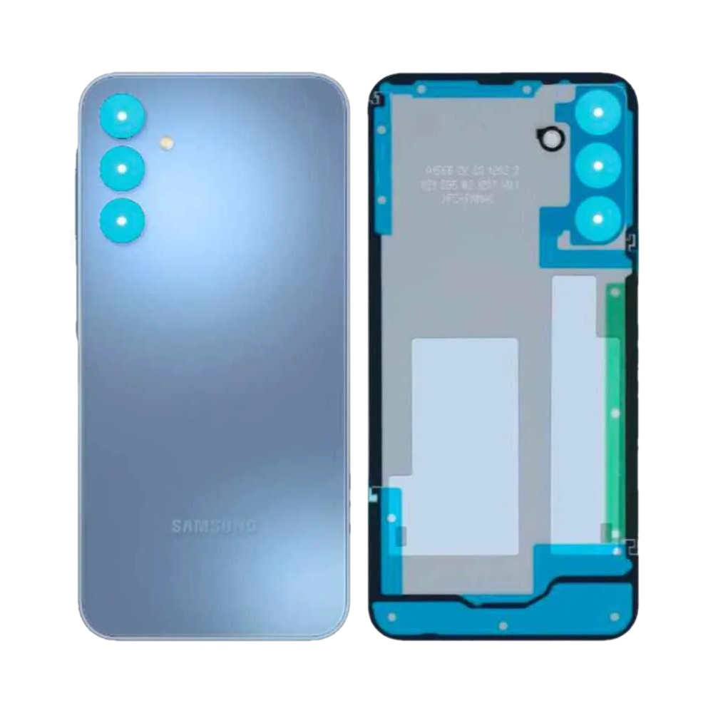 Vitre arrière Galaxy A15 5G – Bleu – Compatible Premium