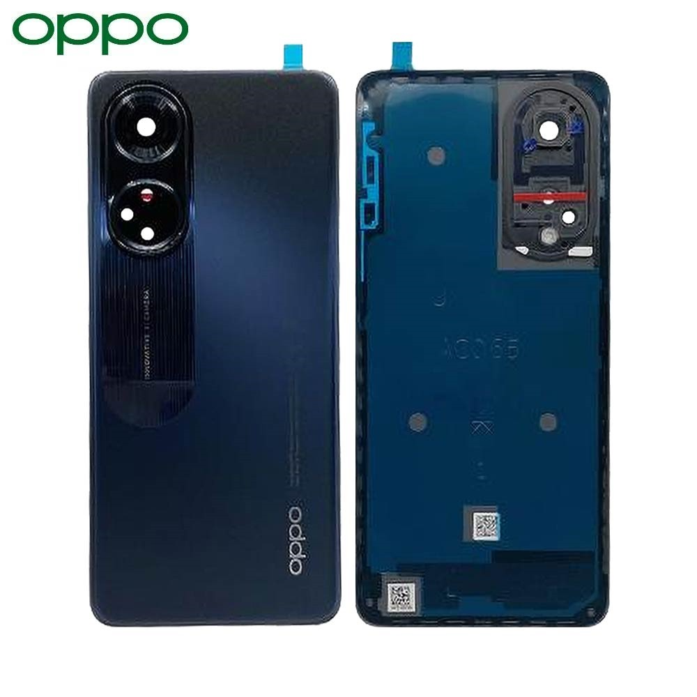 Vitre arrière OPPO A98 5G (CPH2529) Cool – Noir – Original