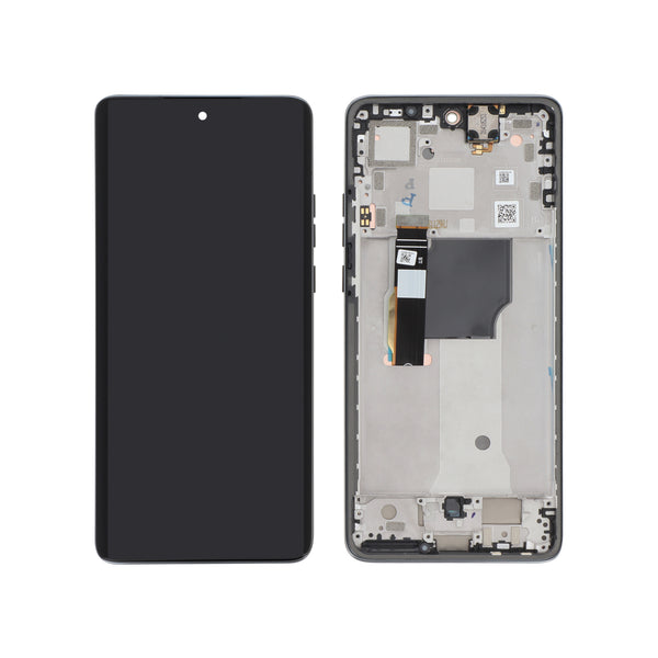 Écran complet Motorola Edge 40 Neo – Noir – Original Motorola (Service Pack)